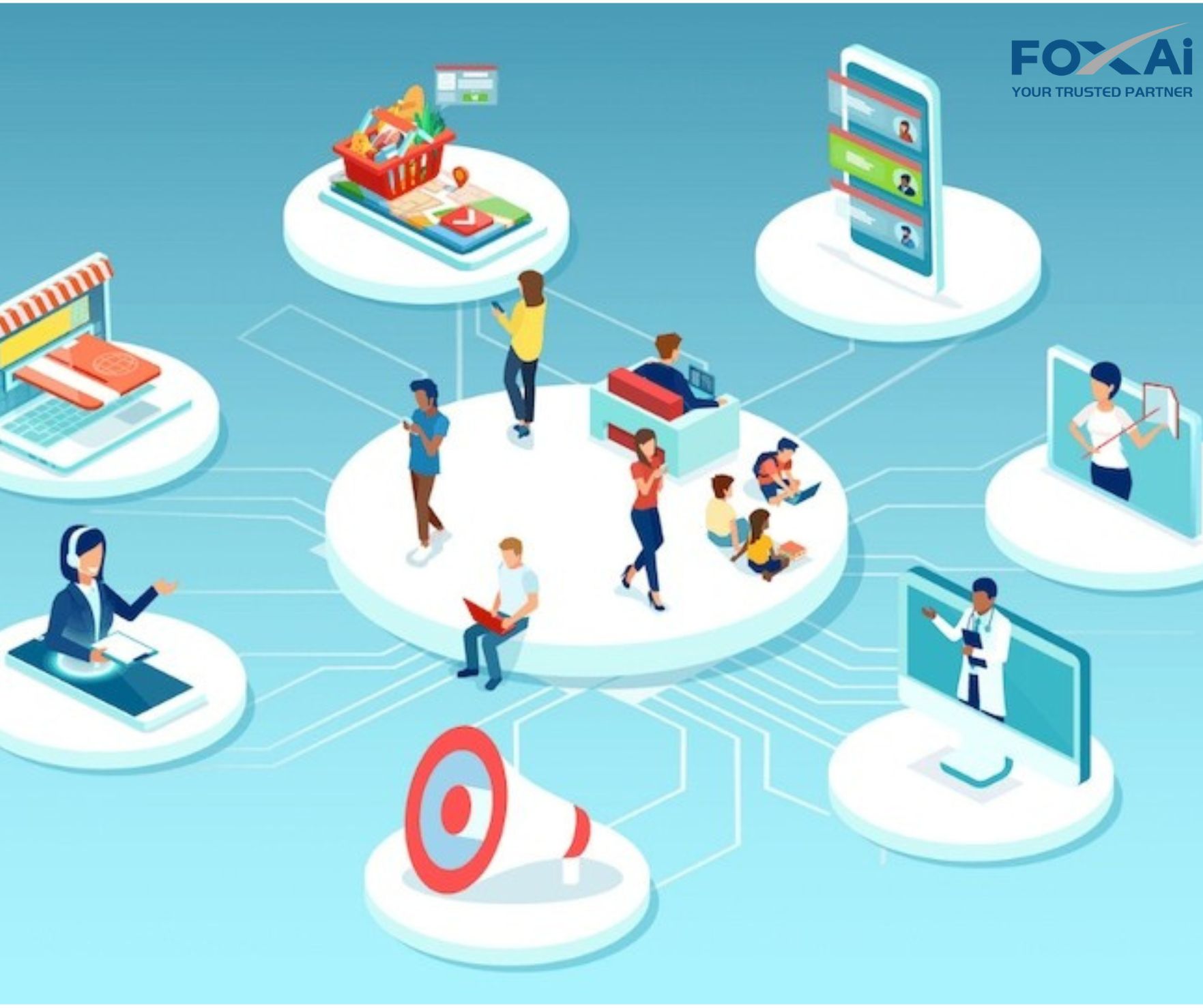 Omnichannel đang phát triển thành một hệ sinh thái tích hợp hoàn chỉnh giữa các kênh bán hàng