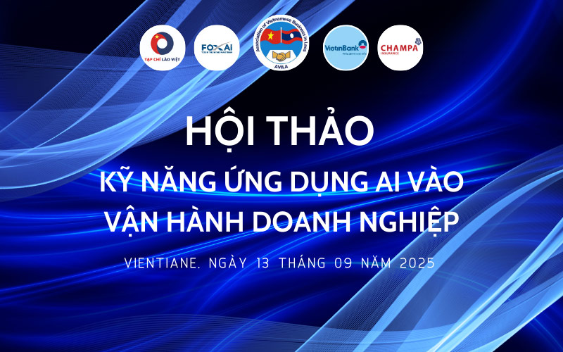 Hội thảo "Kỹ năng ứng dụng AI vào vận hành doanh nghiệp"