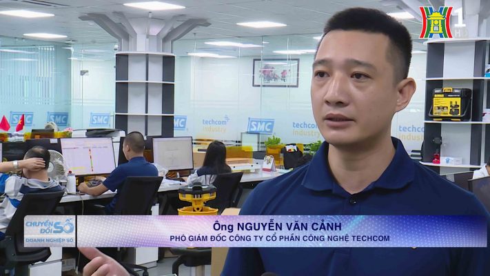 Phó giám đốc Công ty Cổ phần Công nghệ Techcom chia sẻ về những khác biệt sau khi ứng dụng Chuyển đổi số