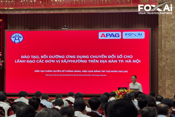 Thạc sĩ Nguyễn Hoàng Long - Chuyên gia đào tạo công ty FOXAi tại chương trình