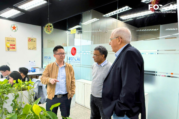 Datatex tham quan văn phòng làm việc ùng Ban Lãnh đạo Công ty Cổ phần Công nghệ FOXAi