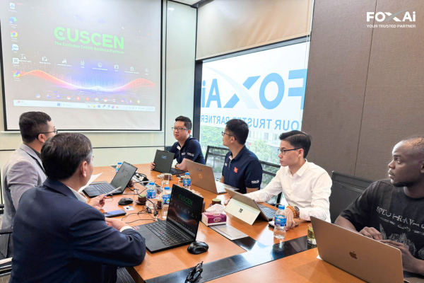 FOXAi và CUSCEN cùng trao đổi về chiến lược hợp tác