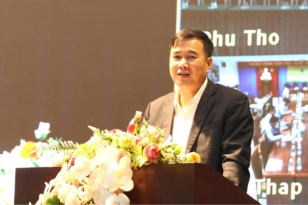 Thứ trưởng Khoa học và Công nghệ Bùi Thế Duy phát biểu tại buổi tập huấn