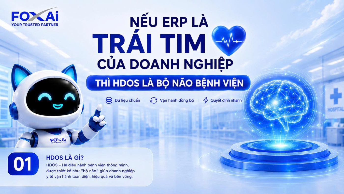 HDOS là nền tảng điều hành số toàn diện cho bệnh viện